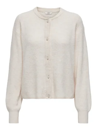 JDY - JDYLUMI L/S BUTTON CARDIGA KNT NOOS Birch - Gr. - XS
