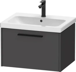 Duravit D-Code Waschtischunterschrank wandhängend Auszug 1, DC46660BD490000