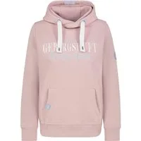 SUBLEVEL Kapuzenpullover Damen Hoodie Kapuzenpullover mit Berg Stickerei Sweater, Kapuzensweatshirt mit Kängurutasche, mit Kapuze