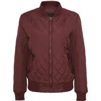URBAN CLASSICS Allwetterjacke Urban Classics Damen Ladies Diamond Quilt Nylon Jacket (1-St)
