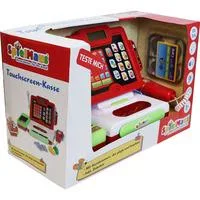 SpielMaus Küche Touchscreen Kasse mit Zubehör, Kaufladen