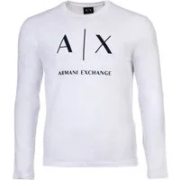 ARMANI EXCHANGE T-Shirt Herren Longsleeve 1er Pack Baumwolle T-SHIRT (Packung, 1er Pack)
