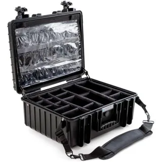B&W med.case Type 6000 schwarz med. Notfallkoffer
