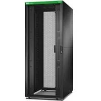 Easy Rack 42Ux800x1200 , IT-Schrank schwarz, 4 Halterungen