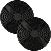 vhbw Aktivkohlefilter Ersatz für KKT Kolbe K606, K122 für Dunstabzugshaube, Zubehör für Candy / Fagor / Hanseatic / Schneider / Klarstein / Bomann / Respekta / Baumatic / KKT Kolbe / PKM / Sogedis / Vioks / Exquisit Candy 49037930, Fagor AS0015184, H