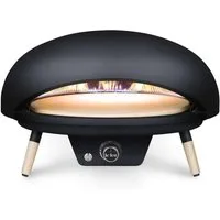 Le Feu Pizzaofen Turtle Motion 3.1, Gas-Pizzaofen mit rotierendem Pizzastein, 500°C, schnelles Backen