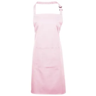 Premier Ladies/Womens Colours Bip Schürze mit Tasche (2er-Pack) (Pink)