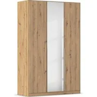 OTTO home Drehtürenschrank Kleiderschrank Schrank Garderobe AGORDO mit Dekor- oder Hochglanzfront (in zwei Griff-Farben, Breiten 91-405 cm) durchdachte Innenausstattung, in 8 Breiten und 2 Höhen MADE IN GERMANY