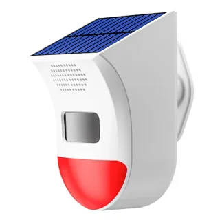 BBQ02 WiFi Solar Powered Voice Announcer 120dB Blind Spot Alarm Waterproof Motion Sensor Alarm for Excavator Constructio