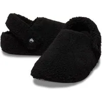 Crocs Classic Cozzzy Slipper Clog Hausschuh, mit kleiner Plateausohle