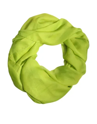 Seidentuch Limettengrün Accessoire