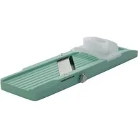 Benriner Küchenreibe Mandoline / Gemüsehobel 64 mm Schnittbreite grün BN-1