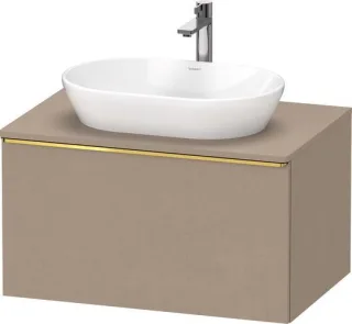 Duravit D-Neo Konsolenwaschtischunterbau wandhängend Leinen Matt 800x550x459 mm - DE4947034750000 DE4947034750000