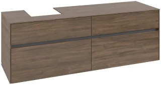 Villeroy & Boch Waschtischunterschrank Collaro C10500 1600x548x500mm Arizona Oak C10500VH