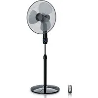 Brandson Standventilator Fernbedienung, leise, Höhe & Neigung verstellbar, Oszillation, 50W, 40,5 cm Durchmesser, NTV Sieger 2026, mobiler Lüfter, 3 Geschwindigkeitsstufen, GS-Geprüft