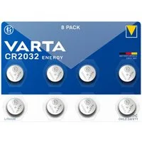 VARTA Varta Batterien CR2032 Lithium 3V 8 Stück Blister Batterie