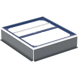 Geberit Duofix Installationsrahmen für Duschfläche bis 100 cm, für fünf Füße: 100x90cm,, 551512001 551512001