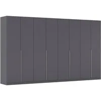 OTTO home Drehtürenschrank Kleiderschrank Schrank Garderobe AGORDO Schlafzimmer (in zwei Griff-Farben, Breiten 91-405 cm, Dekor- oder Hochglanzfront) durchdachte Innenausstattung, in 8 Breiten und 2 Höhen MADE IN GERMANY