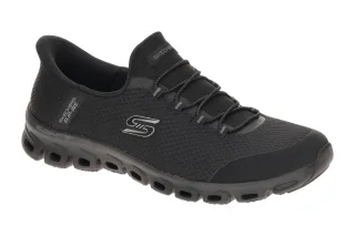 Skechers 104547 BBK Damen Slipper Schwarz Air Cooled Memory Foam Maschinenwas...