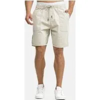 Indicode Chinoshorts Herren Stoufville Chino Shorts Herrenshorts aus elastischer Baumwoll-Qualität, mit Kordelzug
