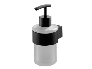 Neuesbad Futura black Seifenspender, Farbe: schwarz matt 02953