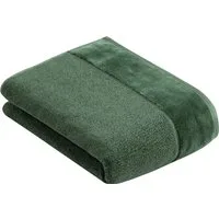 Vossen Badetuch Pure, Frottier (1-St), Baumwolle & VEGAN, mit eleganter Veloursbordüre