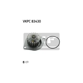 SKF Wasserpumpe Citroen Saxo Xsara Berlingo C4 Peugeot Partner 106