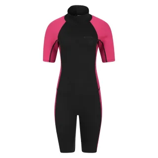 Mountain Warehouse Kurzer Neoprenanzug für Frauen/Damen (Schwarz)