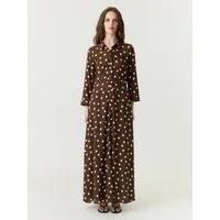 Y.A.S Hemdblusenkleid YASSAVANNA LONG SHIRT DRESS Viskose, loose fit