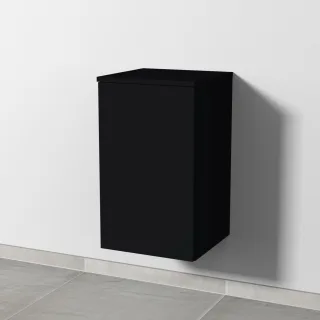 Sanipa 3way Unterschrank mit 1 Tür, Schwarz-Matt, SF13808 SF13808