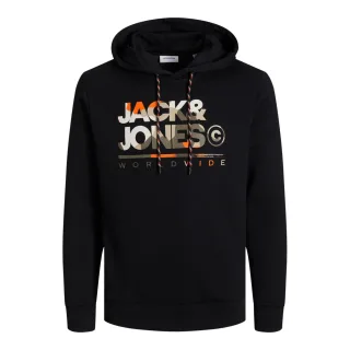 Jack & Jones Luke Sweat Hood Schwarz