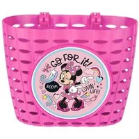 Disney Minnie Mouse Fahrradkorb für Mädchen 20x13x13 cm, ideal für Lenker