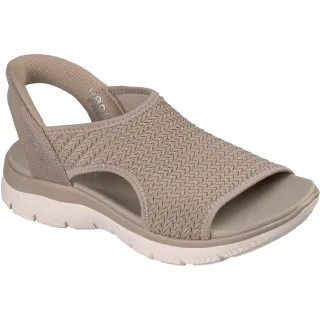 Skechers Summits Sweetly Evolved Textil Damen Sandalen in Taupe Standard