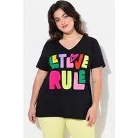 Angel of Style T-Shirt T-Shirt A-Linie LOVE Flockprint