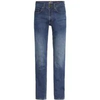 Oklahoma Jeans Straight-Jeans aus blauen Denim (1-tlg)