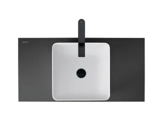 Duravit Tulum by Starck Einhebel-Waschtischmischer Schwarz Matt 50x200x265 mm - TU1040002046 TU1040002046