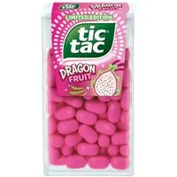 tic tac Süßigkeit, Ferrero tic tac Drachenfrucht 110er Limited Edition Packung 54g