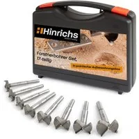 Hinrichs Forstnerbohrer Hinrichs Forstnerbohrer Set mit 17 verschiedenen Bohrern in praktische, (Set, 17-tlg), mit 17 verschiedenen Bohrern