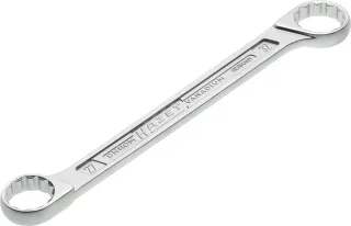 HAZET Doppel-Ringschlüssel Außen-Doppel-Sechskant-Tractionsprofil - 610N-27X32