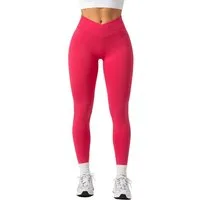 Smilodox Leggings Silvia, High Waist Sporthose Blickdicht Yogahose Booty Scrunch Leggings Damen Seamless Smilodox Label Fitness