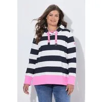 Laurasøn Sweatshirt Ringel-Sweatshirt mit Farbakzenten
