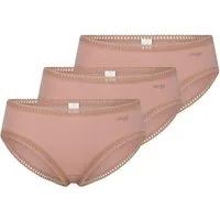 sloggi Hipster 3er Pack GO Crush (Spar-Set, 3-St) Hipster - Baumwolle - Atmungsaktiv - Komfortabel und atmungsaktiv