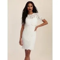 Apart Spitzenkleid Zweiteiliges Spitzenensemble aus Kleid und Bolero