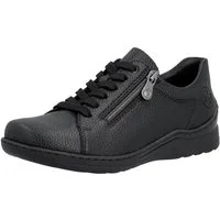 Rieker Sneaker Schnürschuh, Halbschuh, Klassik-Sneaker mit Reißverschluss