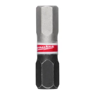 Milwaukee Schrauberbit SHOCKWAVE Hex 6 / 25 mm - 4932500382