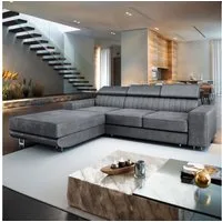 Masseno Ecksofa NOTO mit Schlaffunktion L-Form, Sofa mit Bettkasten