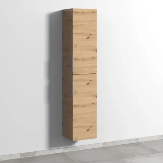 Sanipa 3way Hochschrank mit 2 Türen, Eiche Natural-Touch UM09385