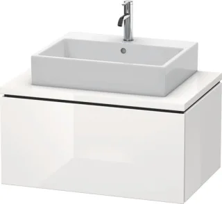 Duravit L-Cube Konsolenwaschtischunterbau wandhängend Weiß Hochglanz 820x547x400 mm - LC581208585 LC581208585