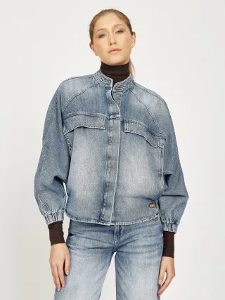 GANG Damen Jacken 94ALA JACKET - loose fit authentic waterlines