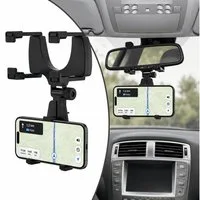 MidGard Smartphone-Halterung Autohalterung f KFZ-Rückspiegel Autospiegel Halterung Handy Universal